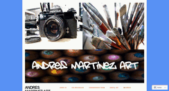 Desktop Screenshot of andresmartinezart.net